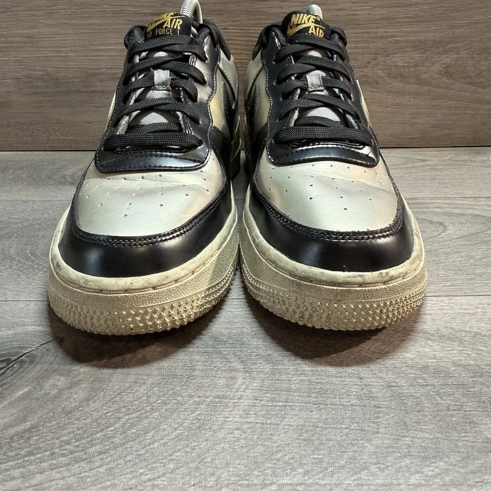 Nike Air Force 1 LV8 Low Metallic Cool Grey (GS) - 849345-003 - Size 7Y